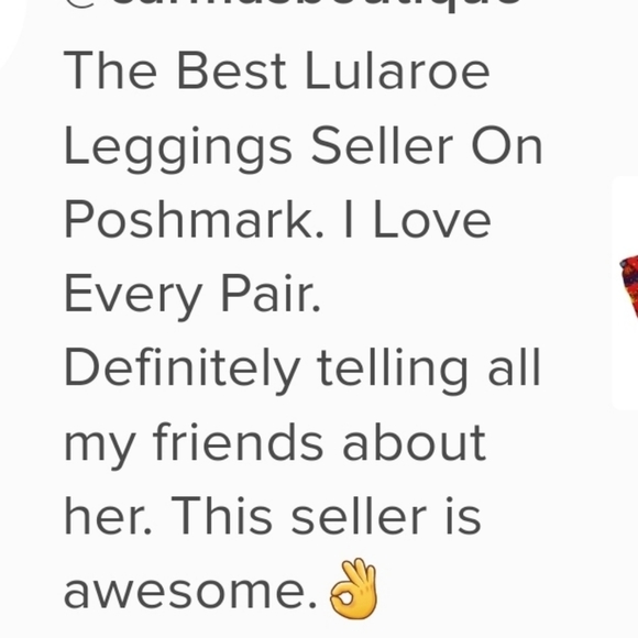 LuLaRoe Triangle Pattern Leggings TC - Picture 8 of 10
